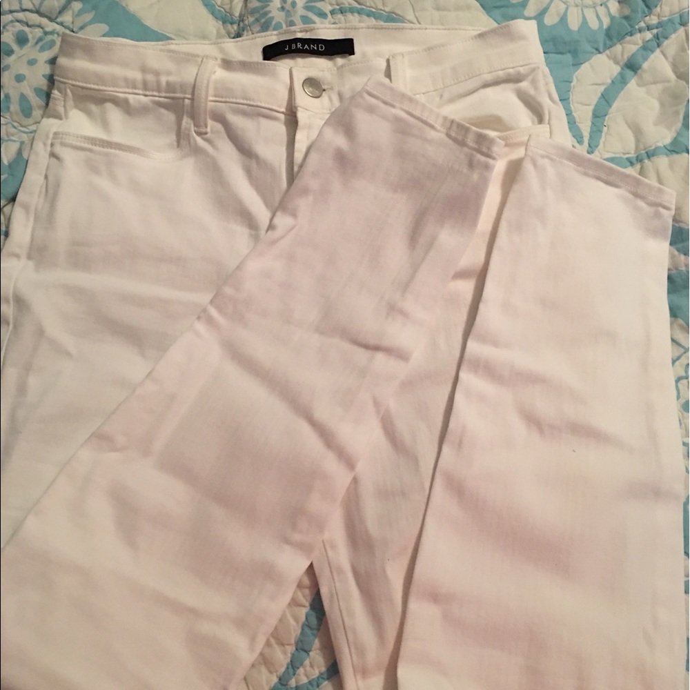 J Brand super skinny white jeans size 29 like new