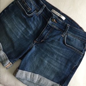 Joe's Jeans Denim Rolled Jean Shorts 28