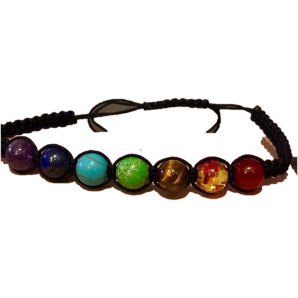 7 Color Natural Stone Buddha Energy Bead Bracelet