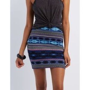 Charlotte Russe Bodycon Mini Skirt Small