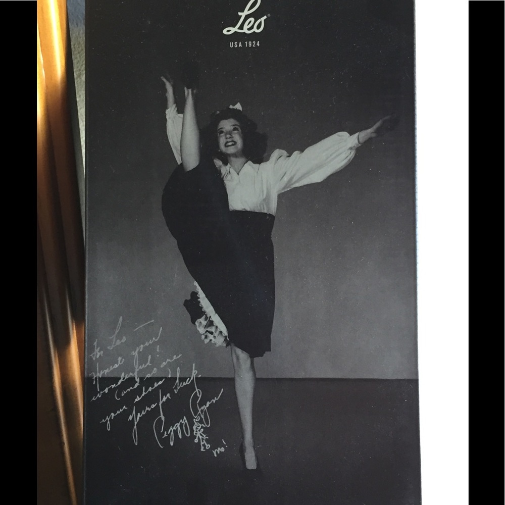 Leo's split sole tap shoes