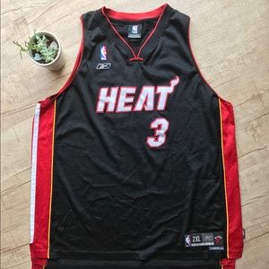 Reebok Miami Heat Dwayne Wade Swingman Jersey