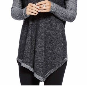Vince Camuto asymmetrical crew neck sweater