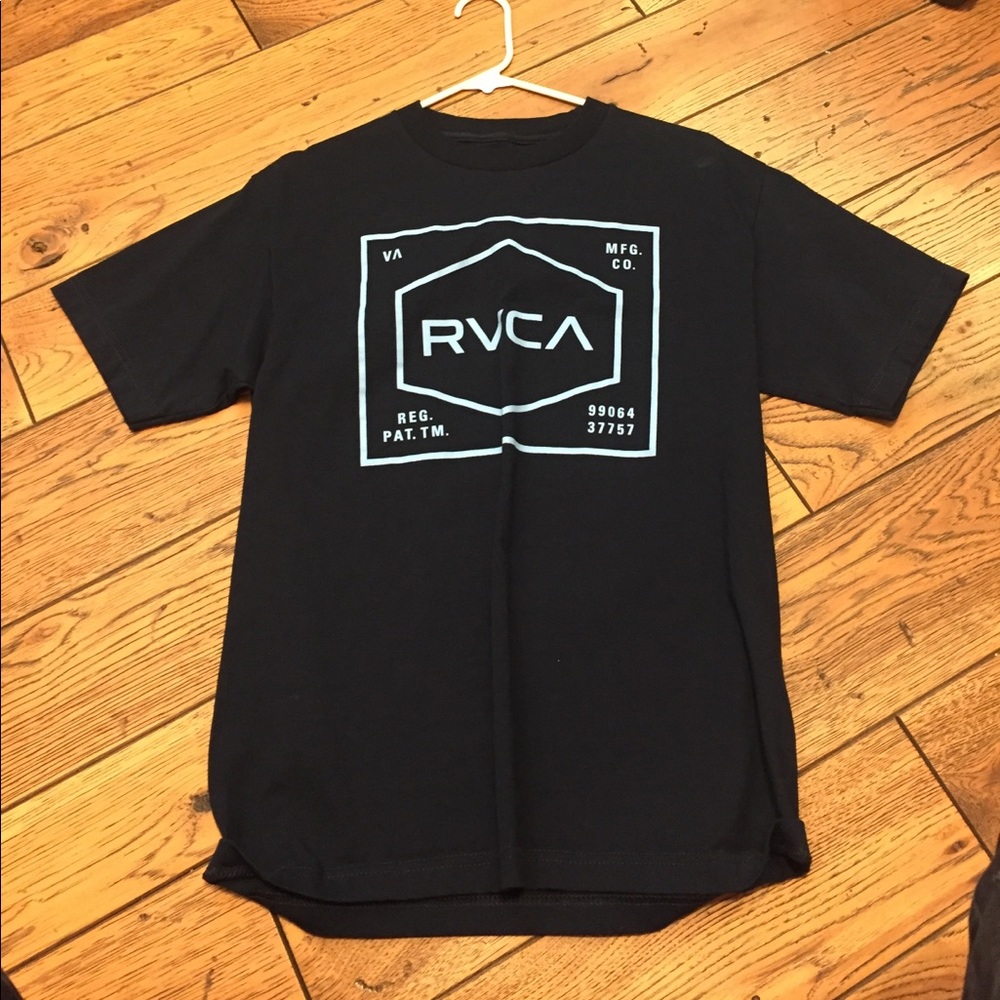 Navy/Teal RVCA Shirt