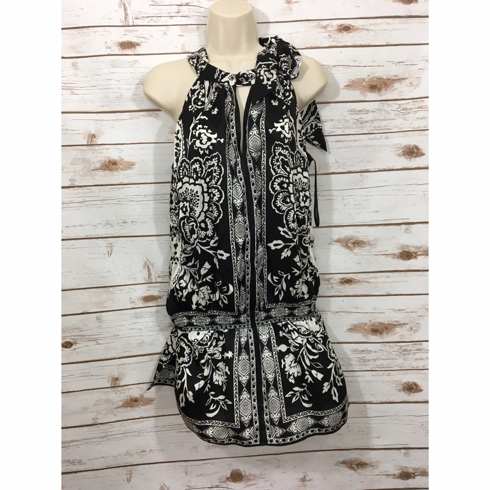 Silk White House black market handkerchief dress