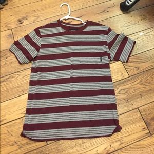 Red/White Striped Brixton Shirt