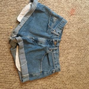 Wrangler blue jean shorts