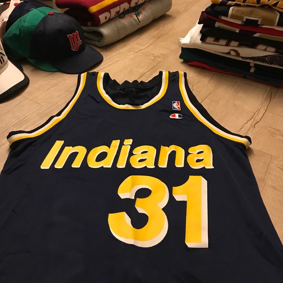 VTG Champion Indiana Pacers Reggie Miller Jersey - Picture 4 of 5