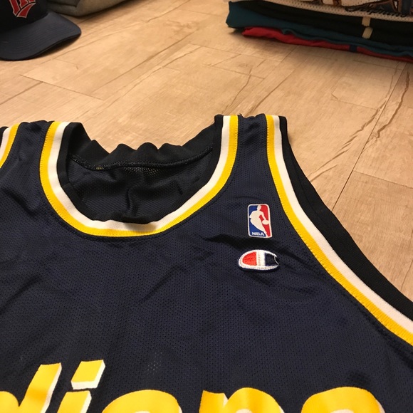 VTG Champion Indiana Pacers Reggie Miller Jersey - Picture 5 of 5