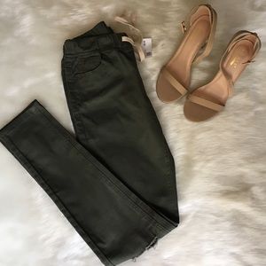 NWT Fashion Nova Cadet Olive Pants size M