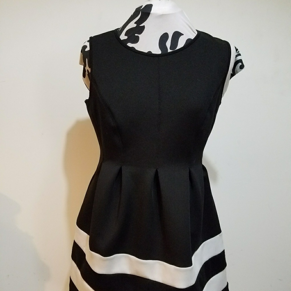 Black with white neoprene like material
