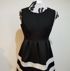 Black with white neoprene like material