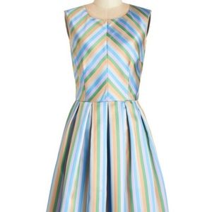 Pastel Rainbow Ribbon Dress 🦄