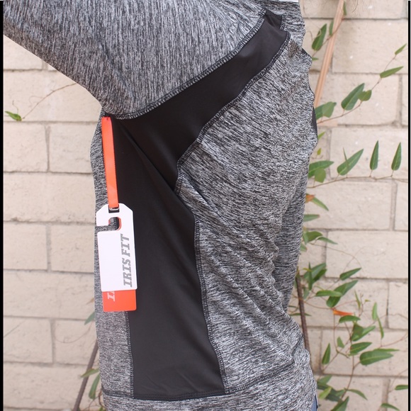 Dark Grey Workout Shirt - Picture 2 of 7