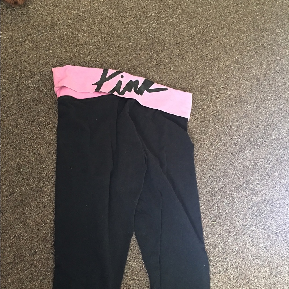 Pink leggings