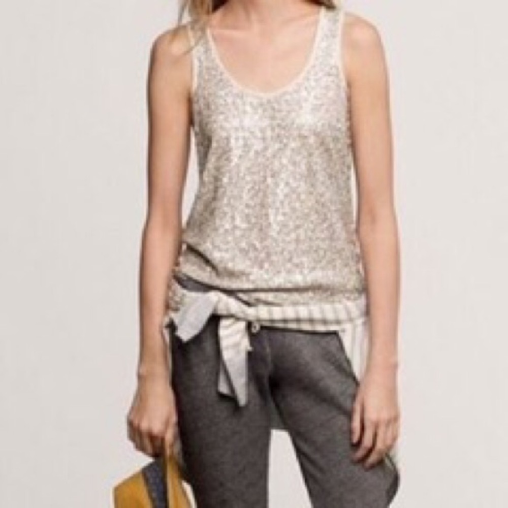 Willow & Clay - Sequined Tank