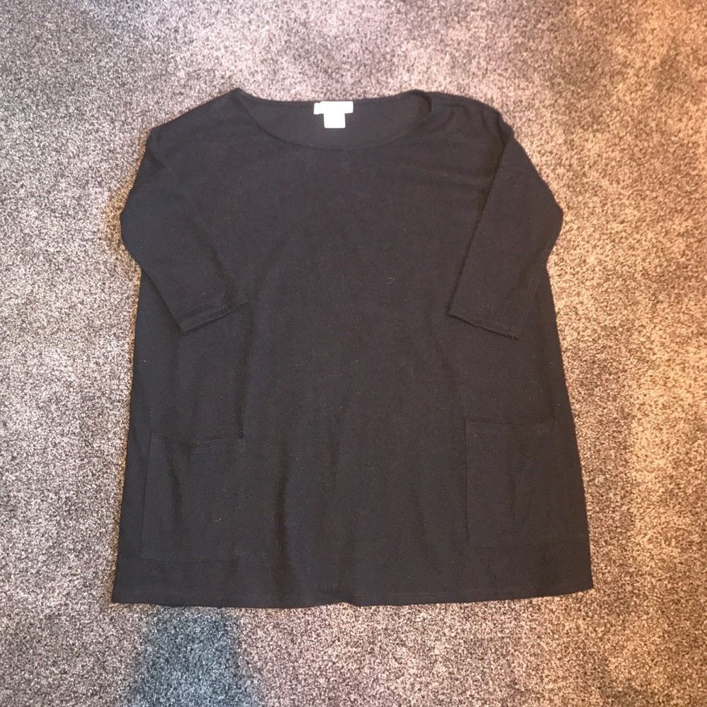 Urban Outfitters black tunic with pockets