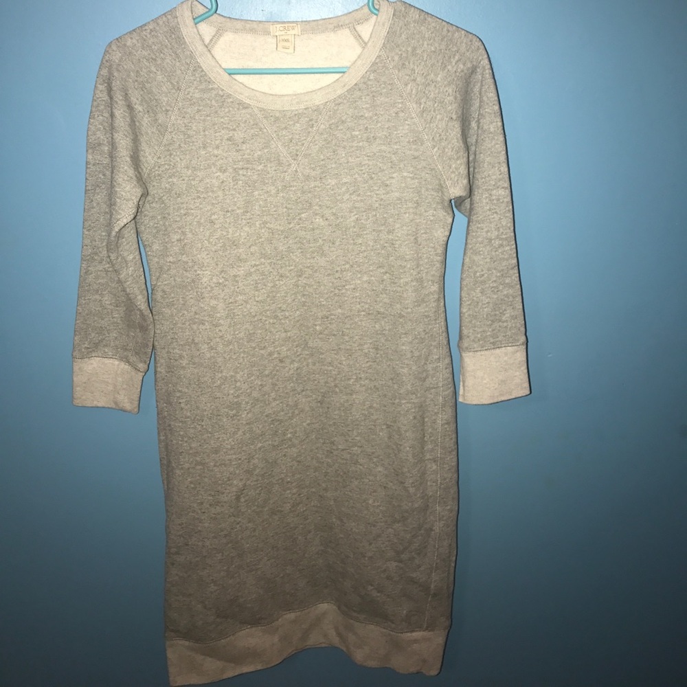 J crew sweater dress