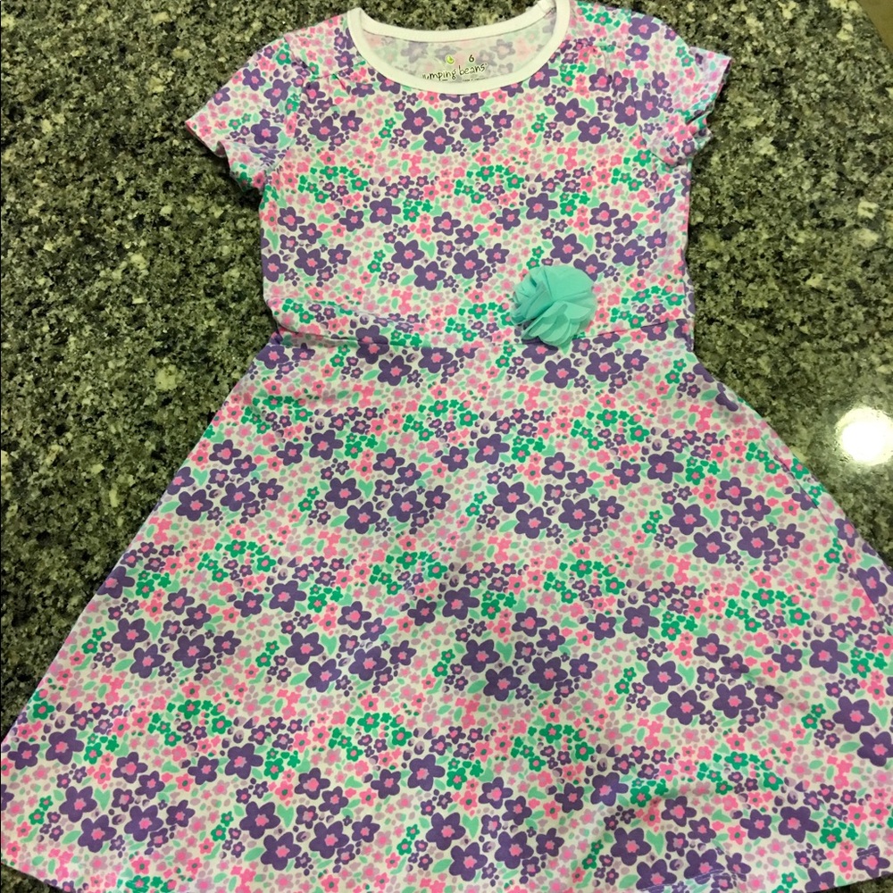 Girls size 6 Jumping Beans skater dress