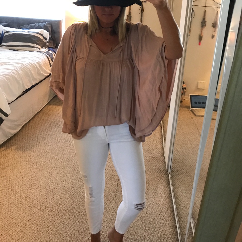 O'Neill blush blouse