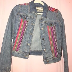 NEW Colorful Jean Jacket