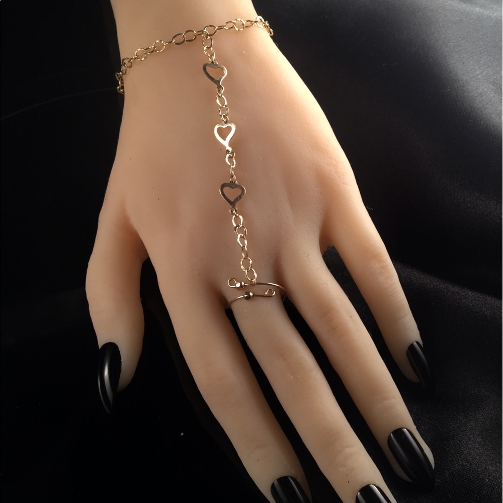 Ring-Bracelet  for the hand