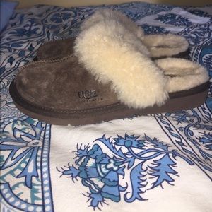 Brown Ugg Slip Ons
