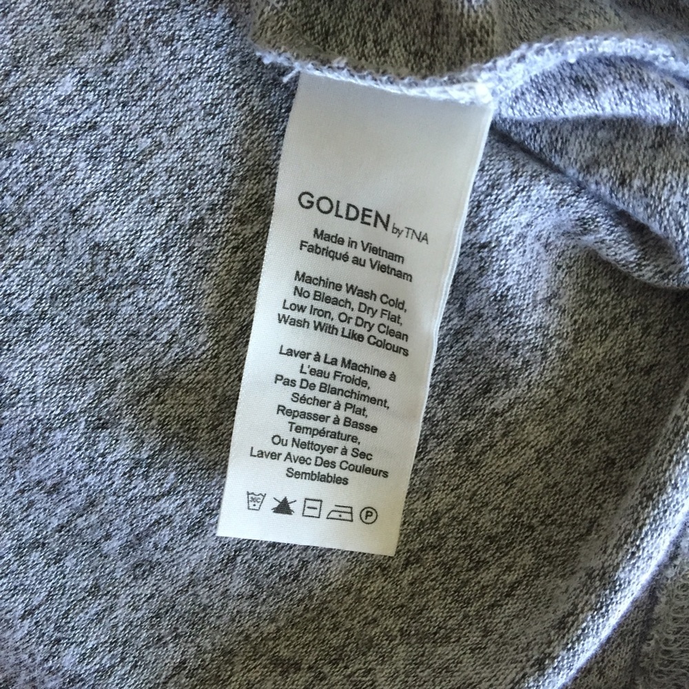 SOLD-Aritzia Gray T-Shirt Dress - Picture 6 of 7