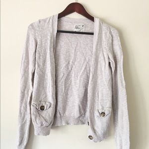 American Eagle Gray Cardigan