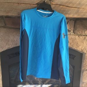 Large Under Armour Blue Long Sleeve NWT