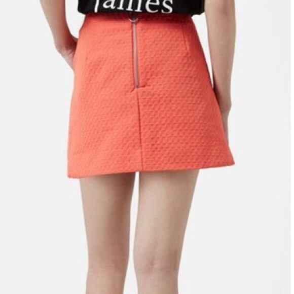 Topshop Coral miniskirt - Picture 2 of 4