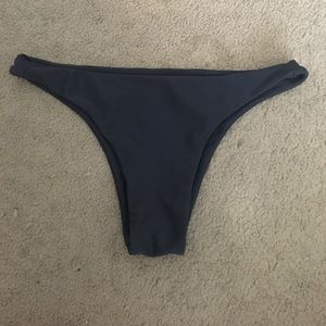 Mikoh charcoal bathing suit bottoms