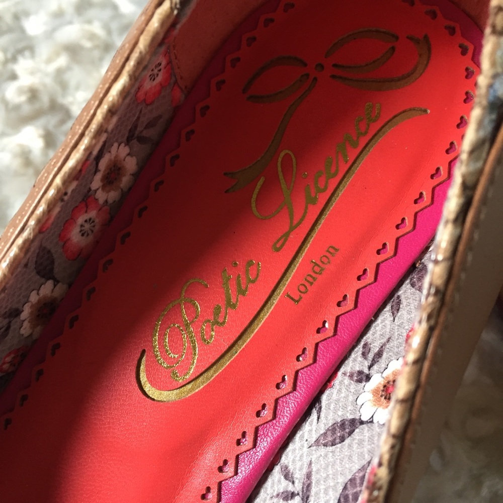 Poetic Licence Dilly Dally peep toe heels - Picture 3 of 6