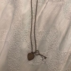 Tiffany long chain necklace