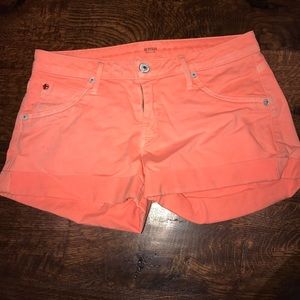 Vibrant pink shorts