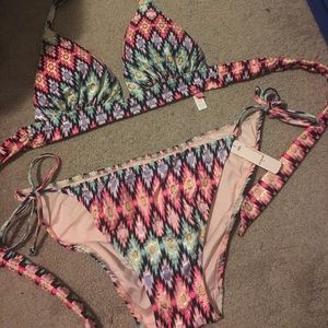 Brand New VS bikini top (Small) and bottom (large)