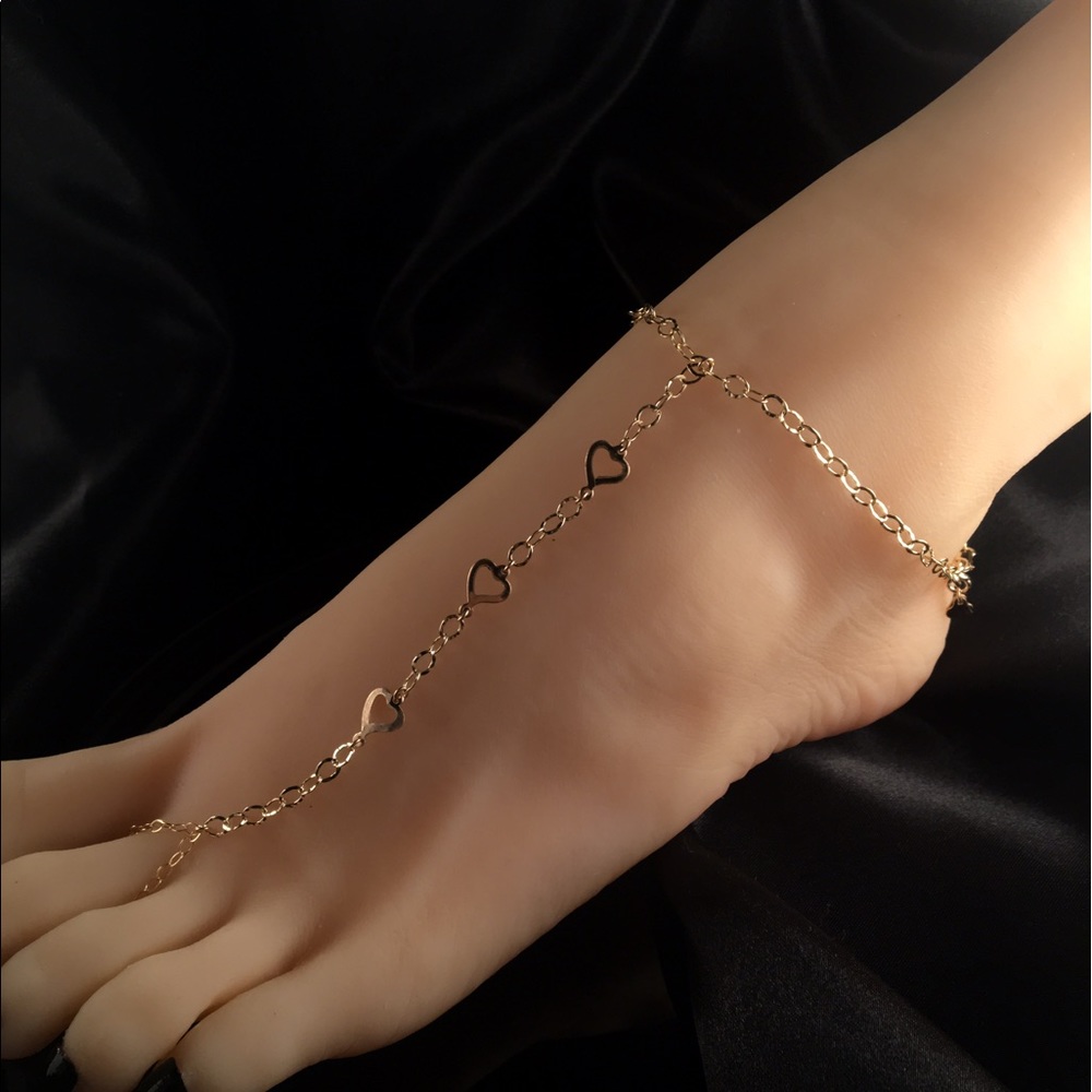 Gold filled 14/20 Ring-Bracelet for the foot