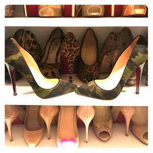 Christian Louboutin Camouflage Heels size 38 (8)