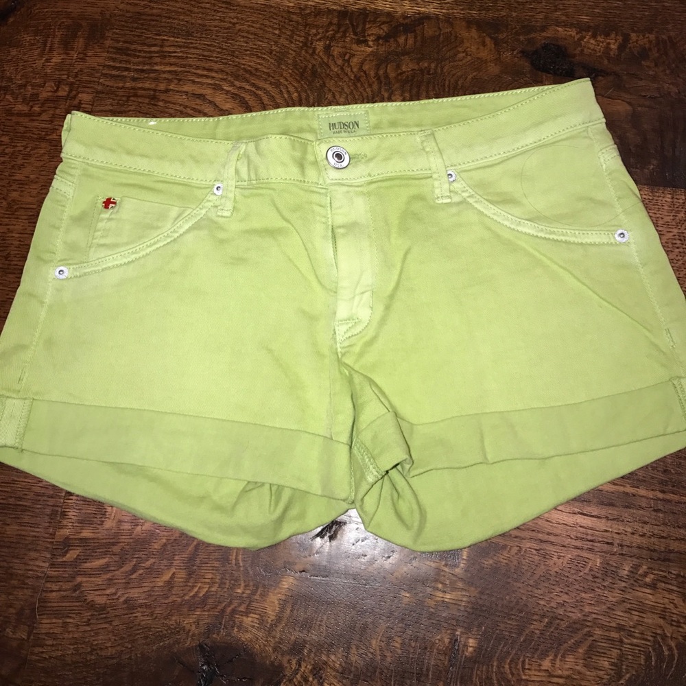 Green Hudson shorts