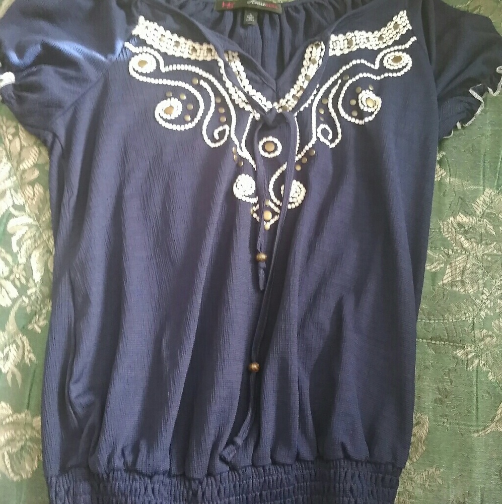 HeartSoul ruffle sleeve? tank top $10 OBO