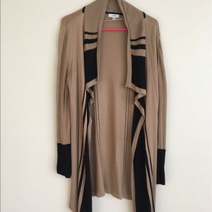 Long Sleeve Light Brown Cardigan