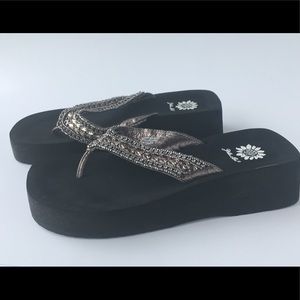 Yellow Box Flip Flops, Flips, Sandals