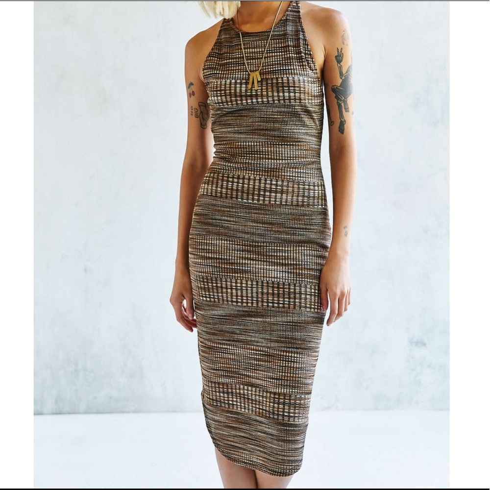 Ecote Space Dye Midi Bodycon