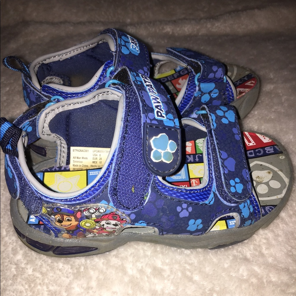 Paw patrol sandals