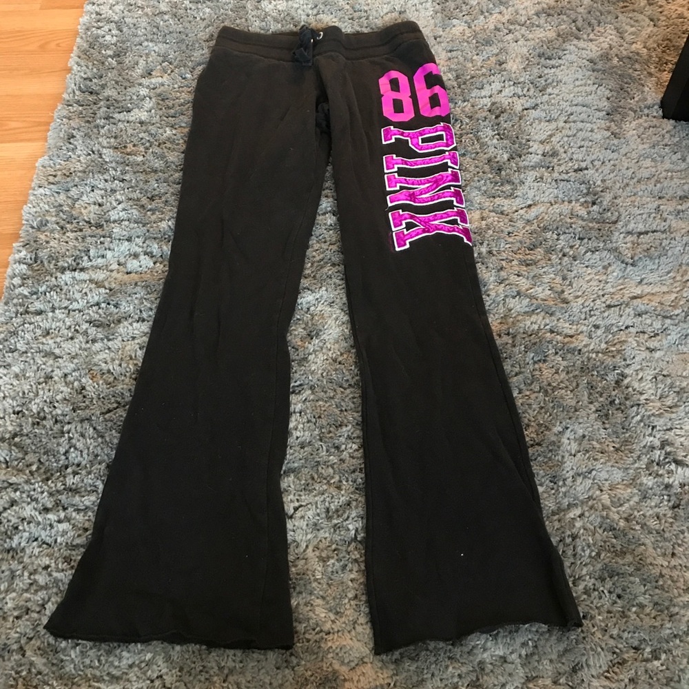 Black Victoria's Secret PINK Sweatpants