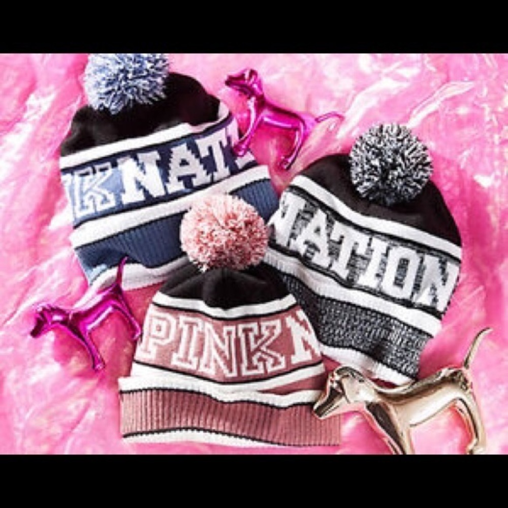 Blue Pink Nation Beanie