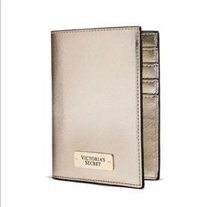 Metallic Gold Passport Cover and ID Card Holder
