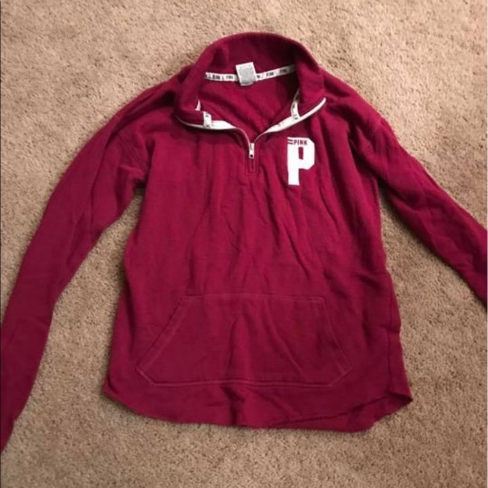 PINK half zip