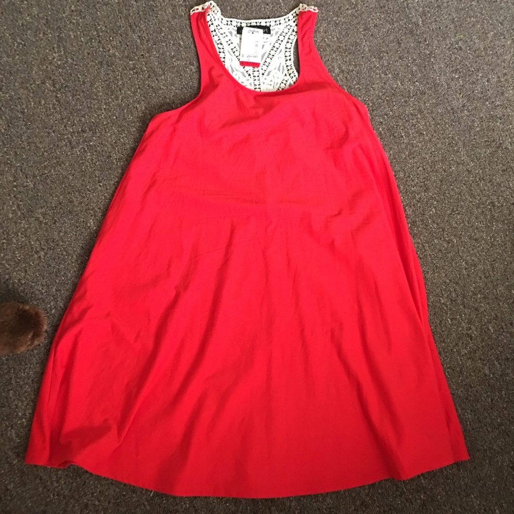 Red dress