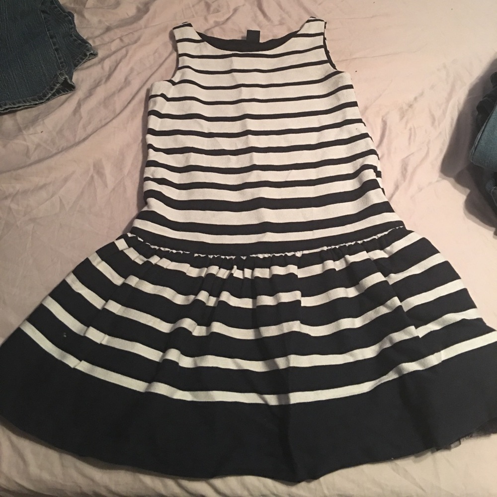 Gap Kids Black and White Dress